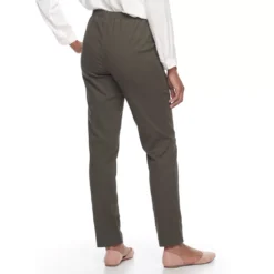 Women's Croft & Barrow® Classic Pull-On Straight Leg Pants -women fashion 2924992 ALT4