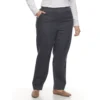 Plus Size Croft & Barrow® Pull-On Tapered-Leg Jeans