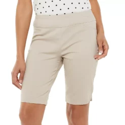 Women's Croft & Barrow® Effortless Stretch Bermuda Shorts -women fashion 3913048 ALT8