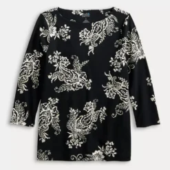 Women's Croft & Barrow® Boatneck Top -women fashion 4556649 ALT5