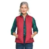 Women's Croft & Barrow® Woven Quilted Vest