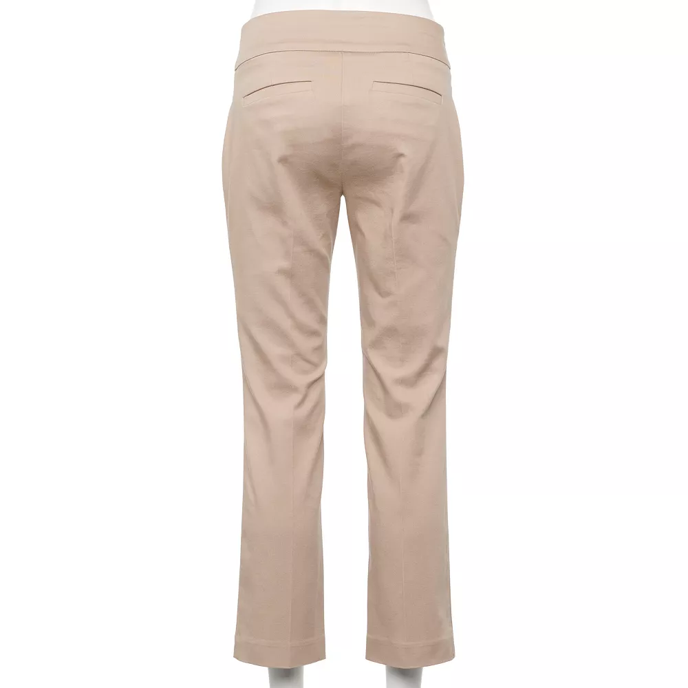 Petite Croft & Barrow® Effortless Stretch Pull-On Bootcut Pants 2 Petite Croft & Barrow® Effortless Stretch Pull-On Bootcut Pants - Image 2
