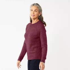Women's Croft & Barrow® Cozy Crewneck Sweater