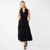 Women's Croft & Barrow® Sleeveless Maxi Shirtdress
