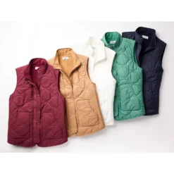 Plus Size Croft & Barrow® Quilted Vest -women fashion 5634353 ALT2