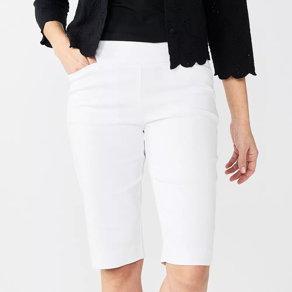 Women's Croft & Barrow® Effortless Stretch Skimmer Shorts 1 Women's Croft & Barrow® Effortless Stretch Skimmer Shorts