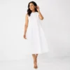 Women's Croft & Barrow® Sleeveless Flared Dress