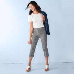 Women's Croft & Barrow® Essential Crewneck Tee -women fashion 6265070 ALT3